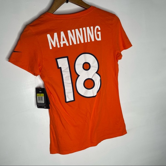 Peyton Manning Orange Broncos T-shirt new with tags - Picture 4 of 5